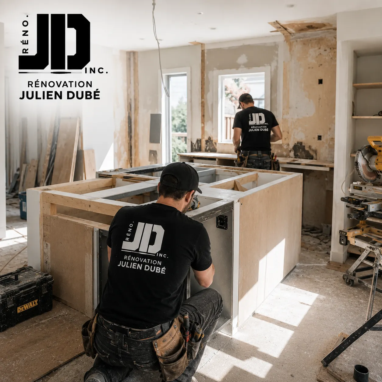 Rénovation Julien Dubé - cuisine neuve Rénovation Julien Dubé - cuisine neuve