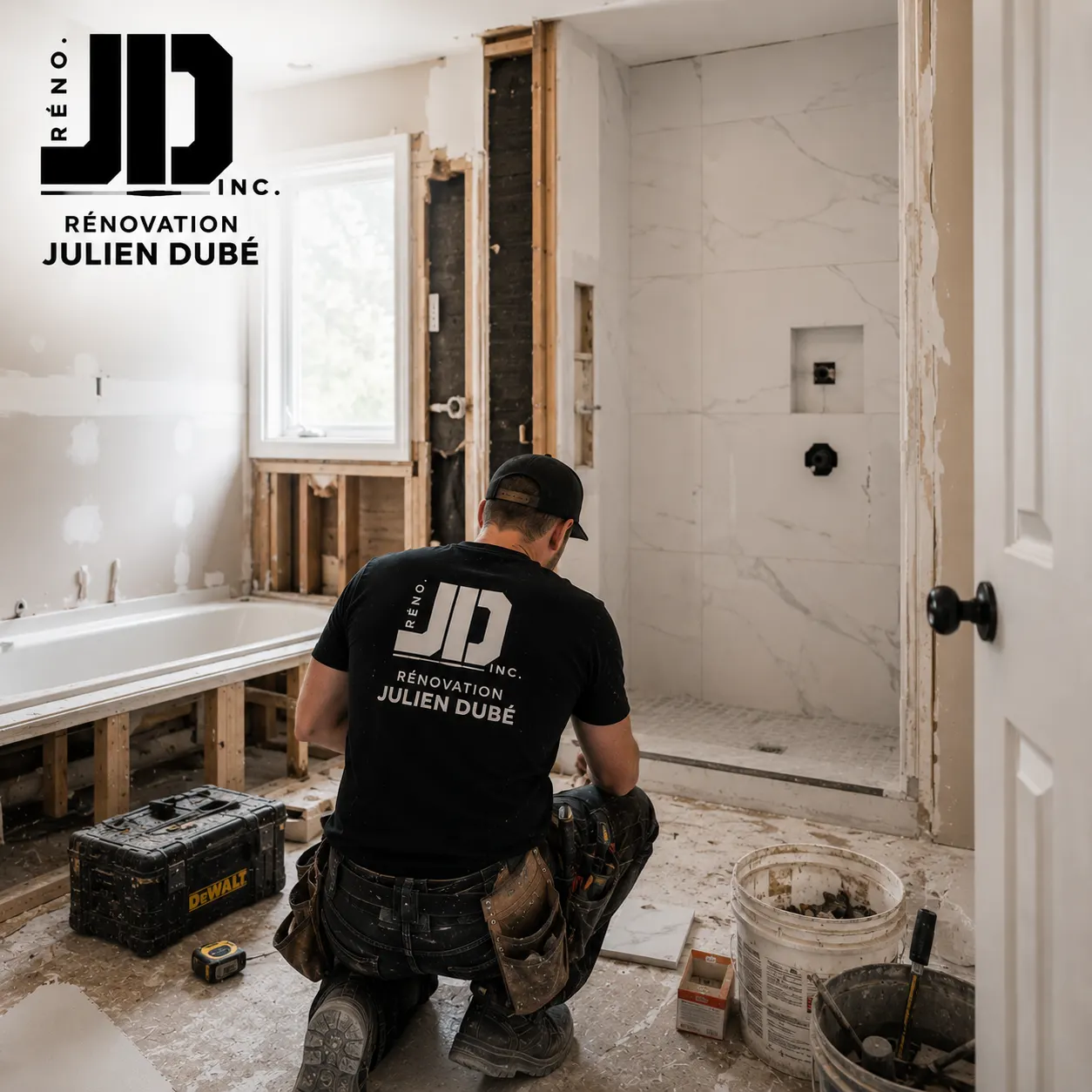 Rénovation Julien Dubé - salle de bain Rénovation Julien Dubé - salle de bain